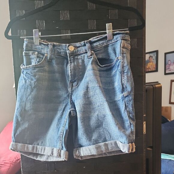 Kensie Blue Jean Shorts Size 2 - Picture 1 of 4